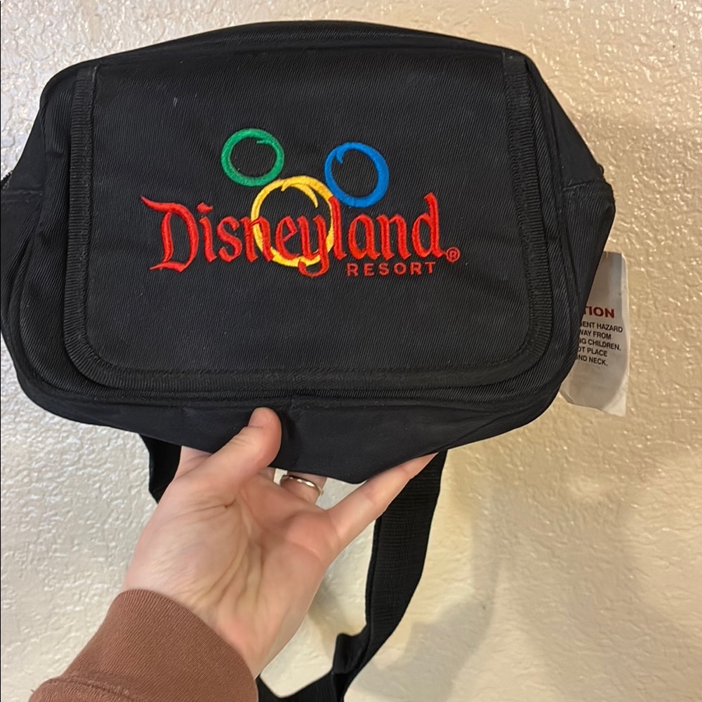 Disneyland Resort Black Waist Bag